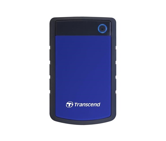 TRANSCEND externí HDD USB 3.0 StoreJet 25H3B, 2TB, Blue (nárazuvzdorný)