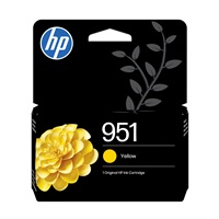 HP 951 Yellow Original Ink Cart, CN052AE (700 pages)