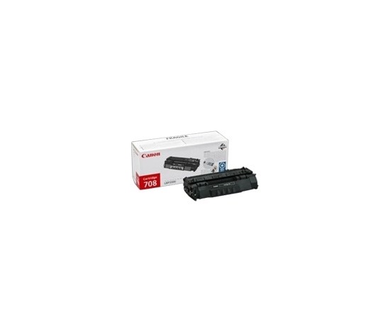 Canon TONER black CRG-708 (CRG708) * 2 500 stran při 5% pokrytí A4