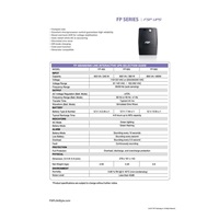 Fortron UPS FSP FP 600, 600 VA, line interactive