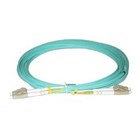 Duplexní patch kabel MM 50/125, OM3, LC-LC, LS0H, 1m