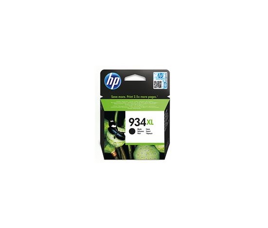 HP 934XL Black Ink Cartridge, C2P23AE (1,000 pages)