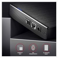 AXAGON EE35-XA3, USB3.0 - SATA, 3.5" aluminiowa obudowa zewnętrzna