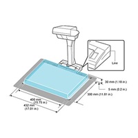 RICOH skener ScanSnap SV600 , A3, 600dpi, USB 2.0, pro skenování na desce stolu