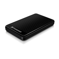 TRANSCEND externí HDD USB 3.1 StoreJet 25A3, 2TB, Black (nárazuvzdorný, 256-bit AES)