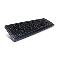 C-TECH klávesnice KB-102 USB, slim, black, CZ/SK