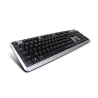 C-TECH klávesnice KB-102 USB, slim, silver, CZ/SK
