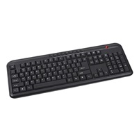 C-TECH klávesnice KB-102M USB, multimediální, slim, black, CZ/SK