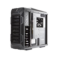 IN WIN skříň Grone White/Black, Midi Tower, bez zdroje