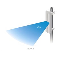 UBNT airMAX Sector Antenna AM-5AC22-45 [sektorová MIMO anténa, 5GHz, 22dBi, 45°, 802.11a/n/ac, Rocket kit]