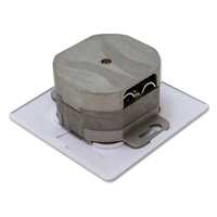 Zásuvka STP 2x RJ45 Cat6, duální svorkovnice, pod omítku