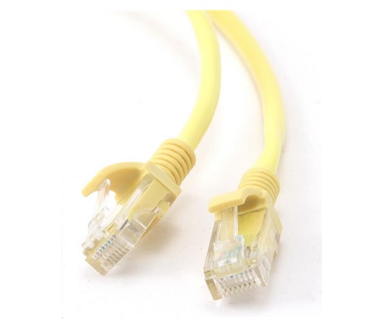 GEMBIRD kabel patchcord Cat5e UTP 2m, žlutý