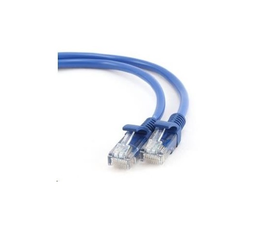 GEMBIRD kabel patchcord Cat5e UTP 3m, modrý