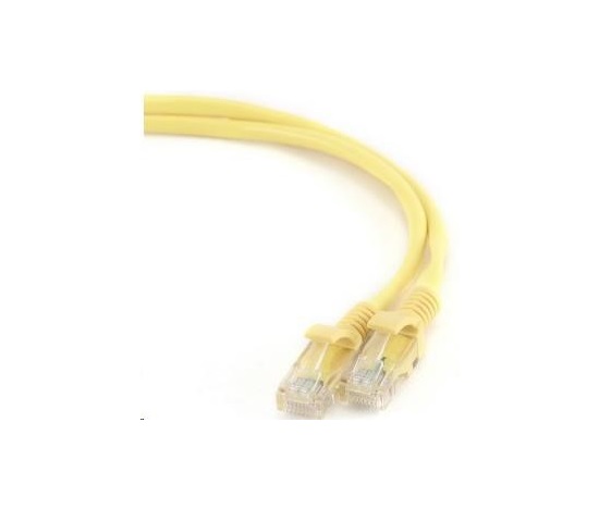 GEMBIRD kabel patchcord Cat5e UTP 3m, žlutý