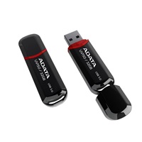 ADATA Flash Disk 64GB UV150, USB 3.1 Dash Drive (R:90/W:20 MB/s) černá