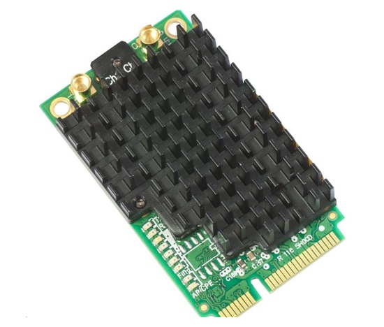 MikroTik R11e-5HacD, mini-PCIe karta, 802.11a/n/ac, MMCX