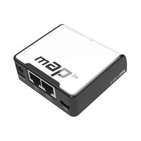MikroTik RouterBOARD mAP, 650MHz CPU, 64MB RAM, 2xLAN, 2.4GHz Wi-Fi, 802.11b/g/n, PoE in, vč. L4 licence
