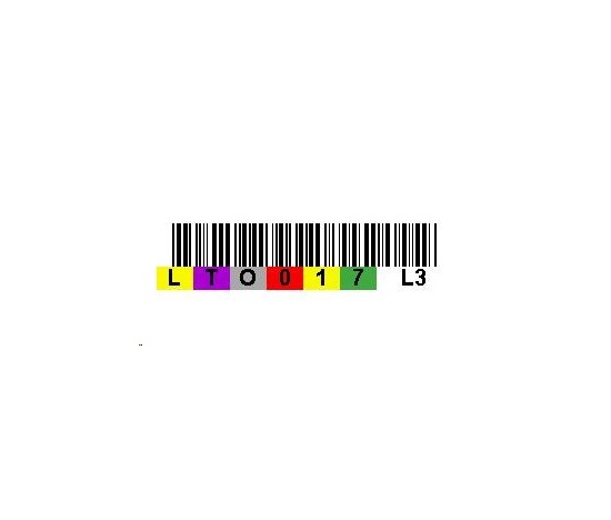 Label TriOptic® pro datovou pásku k nalepení