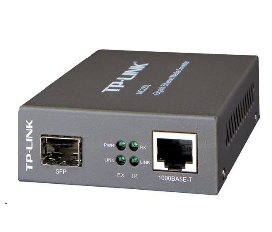 TP-Link MC220L media konvertor (1xGbE, 1xSFP, MM/SM, 550nm/1310nm, 550m/20km)