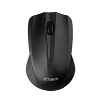 C-TECH myš WLM-01, černá, bezdrátová, USB nano receiver