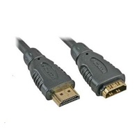 PREMIUMCORD Kabel prodlužovací HDMI - HDMI 2m, zlacené konektory