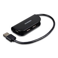 AXAGON - HUE-X4B Hub czteroportowy zewnętrzny 4x USB2.0 READY BLACK hub