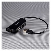 AXAGON - HUE-X4B Hub czteroportowy zewnętrzny 4x USB2.0 READY BLACK hub