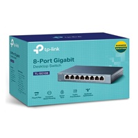TP-Link switch TL-SG108 (8xGbE, fanless)