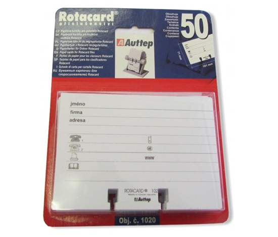 Náhradní papírová náplň pro Rotacard