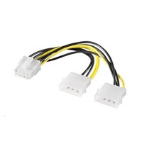 PREMIUMCORD Napájecí redukce 2x MOLEX PCI-e 8pin
