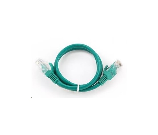 GEMBIRD kabel patchcord Cat5e UTP 0,25m, zelený
