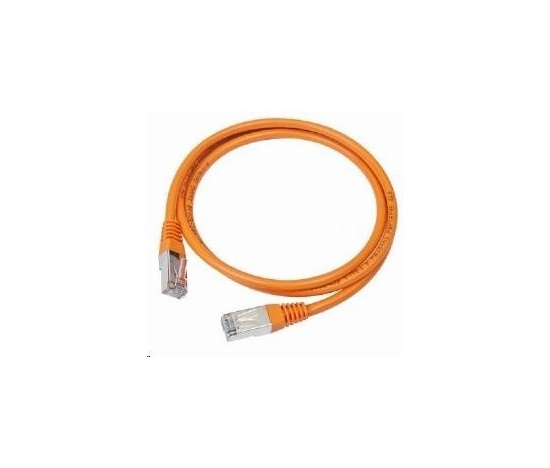 GEMBIRD kabel patchcord Cat5e UTP 0,25m, oranžový