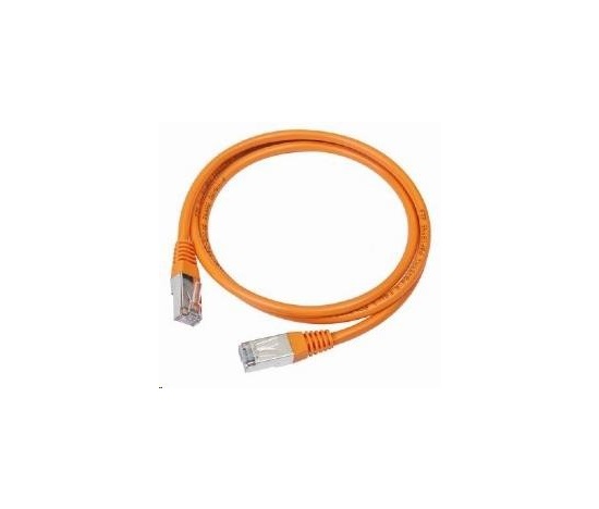 GEMBIRD kabel patchcord Cat5e UTP 0,5m, oranžový