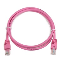 GEMBIRD kabel patchcord Cat5e UTP 3m, růžový