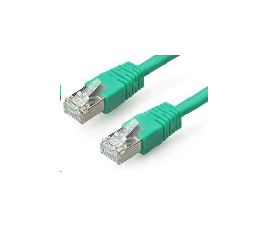 GEMBIRD kabel patchcord CAT6 stíněný FTP 2m, zelený