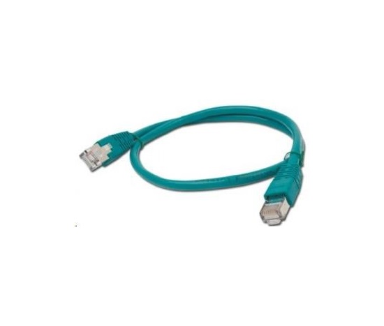 GEMBIRD kabel patchcord CAT6 stíněný FTP 3m, zelený