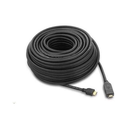 PREMIUMCORD Kabel HDMI 20m High Speed se zesilovačem 3x stíněný