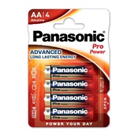 PANASONIC Alkalické baterie Pro Power LR6PPG/4BP AA 1,5V (Blistr 4ks)