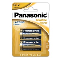 PANASONIC Alkalické baterie Alkaline Power LR14APB/2BP C 1,5V (Blistr 2ks)