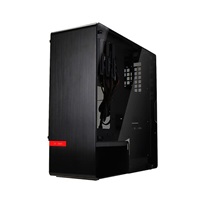 IN WIN skříň 904 Plus, Midi Tower, bez zdroje, Black