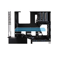 IN WIN skříň 904 Plus, Midi Tower, bez zdroje, Black