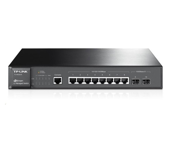 TP-Link OMADA JetStream switch SG3210 (8xGbE, 2xSFP, 2xConsole, fanless)