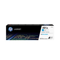 HP 201A Cyan LJ Toner Cartridge, CF401A (1,330 pages)