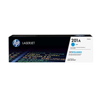 HP 201A Cyan LJ Toner Cartridge, CF401A (1,330 pages)