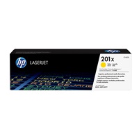 HP 201X High Capacity Yellow LJ Toner Cartridge, CF402X (2,300 pages)