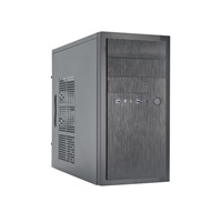 CHIEFTEC skříň Elox Series / Minitower, HT-01B, 350W, Black