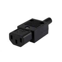 PREMIUMCORD Konektor napájecí 230V na kabel (samice, IEC C13)