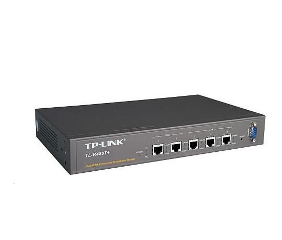 TP-Link TL-R480T+ router s rozdělováním zátěže (1xWAN,1xLAN,3xWAN/LAN)