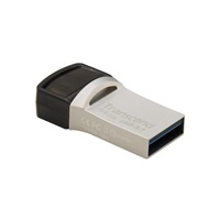 TRANSCEND Flash Disk 32GB JetFlash®890S OTG, USB 3.1 Type-C/A (R:90/W:30 MB/s) stříbrná