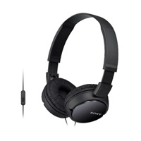 SONY stereo sluchátka MDR-ZX110AP, černá